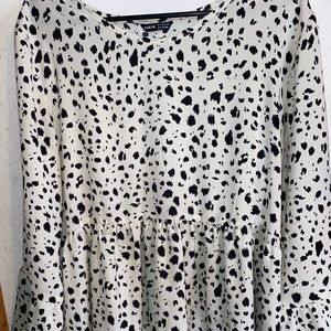 🐄Cow Print🐄 Bell Sleeve Shirt